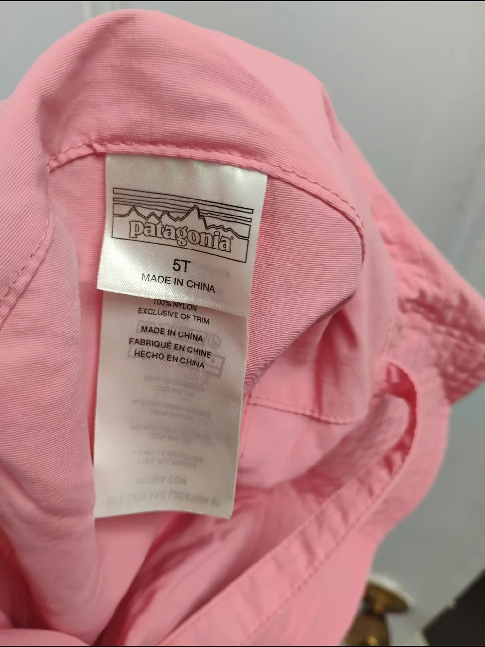 Patagonia kids bucket